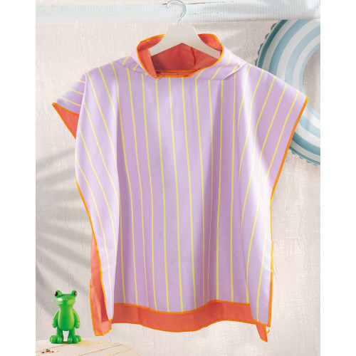 Παιδικό πόντσο θαλάσσης (60x60) με κουκούλα Rythmos Dallu