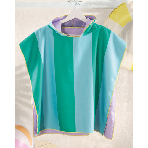 Παιδικό πόντσο θαλάσσης (60x60) με κουκούλα Rythmos Fancy