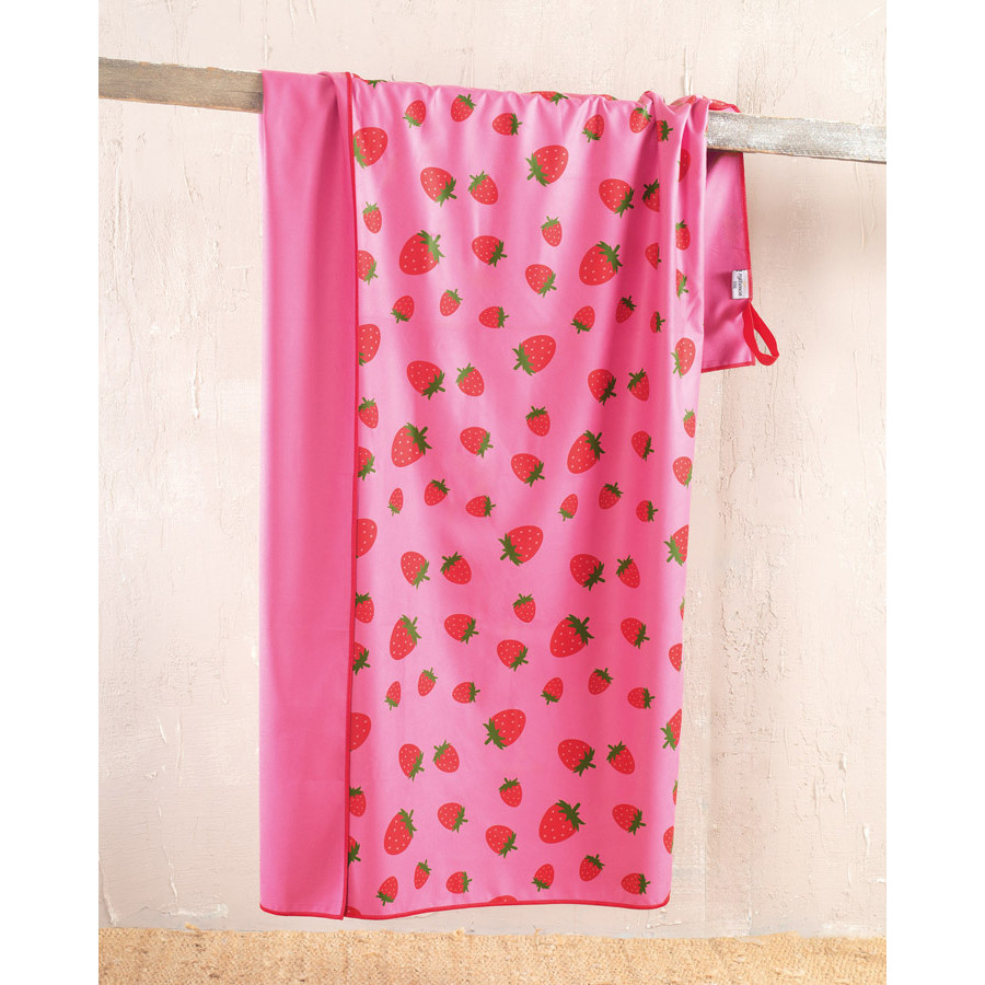 Πετσέτα θαλάσσης (90x160) Rythmos Strawberry Fields
