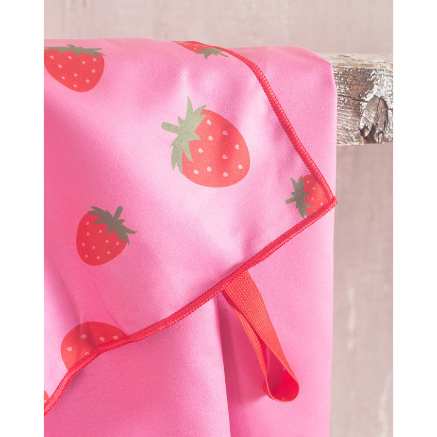 Πετσέτα θαλάσσης (90x160) Rythmos Strawberry Fields