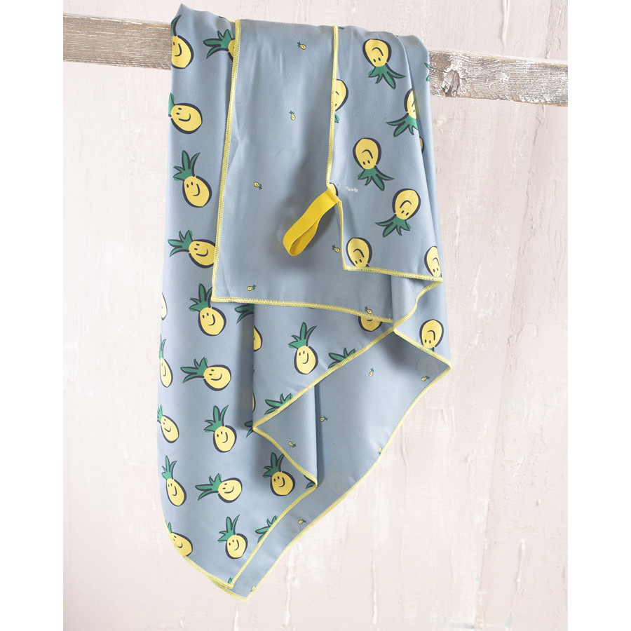 Πετσέτα θαλάσσης (90x160) Rythmos Tika Βεραμάν με Ανανάδες