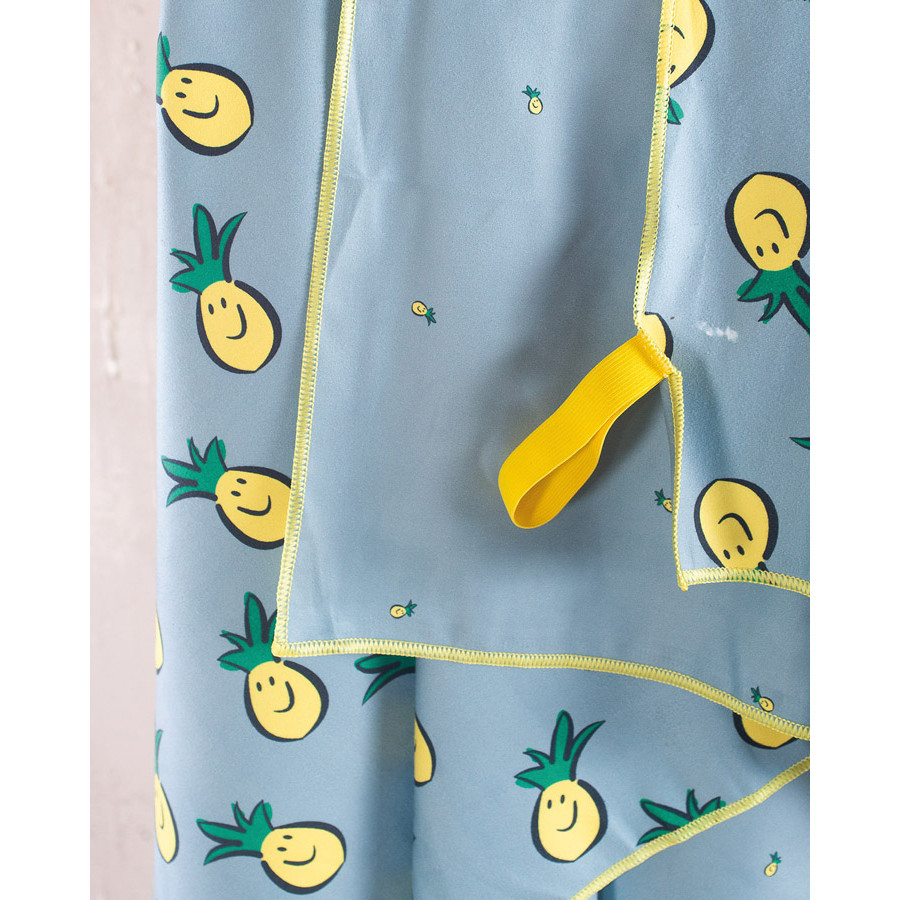 Πετσέτα θαλάσσης (90x160) Rythmos Tika Βεραμάν με Ανανάδες