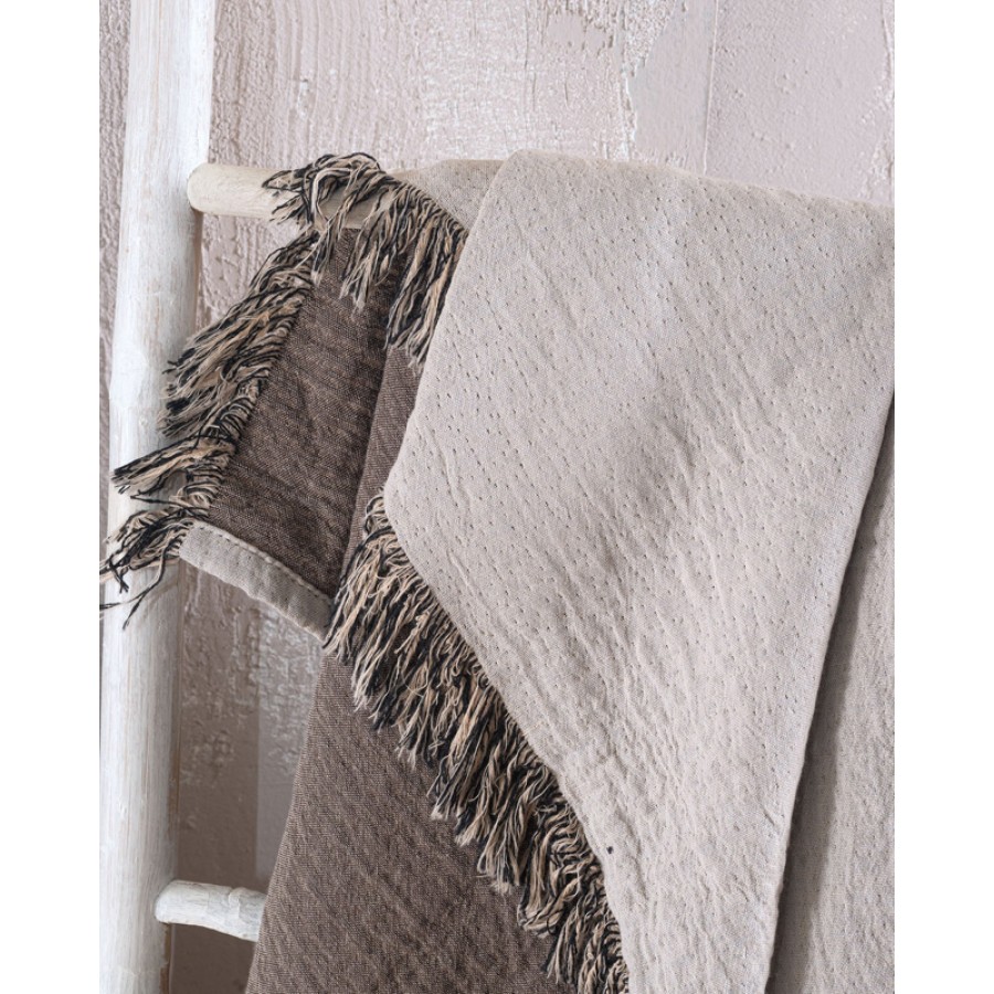 Πετσέτα-παρεό θαλάσσης (100x200) Rythmos Damasco μπεζ