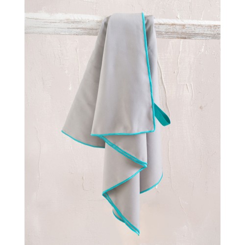 Πετσέτα Γυμναστηρίου (50x90) Rythmos Urban απαλό γκρι