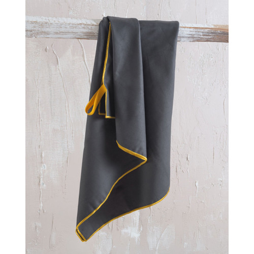 Πετσέτα Γυμναστηρίου (50x90) Rythmos Urban σκούρο γκρι