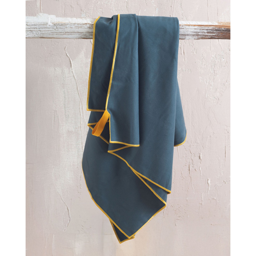 Πετσέτα Θαλάσσης (90x160) Rythmos Urban γκριζομπλέ