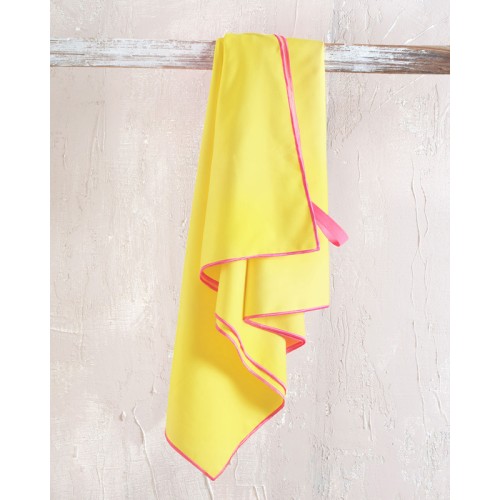 Πετσέτα Γυμναστηρίου (50x90) Rythmos Urban κίτρινο