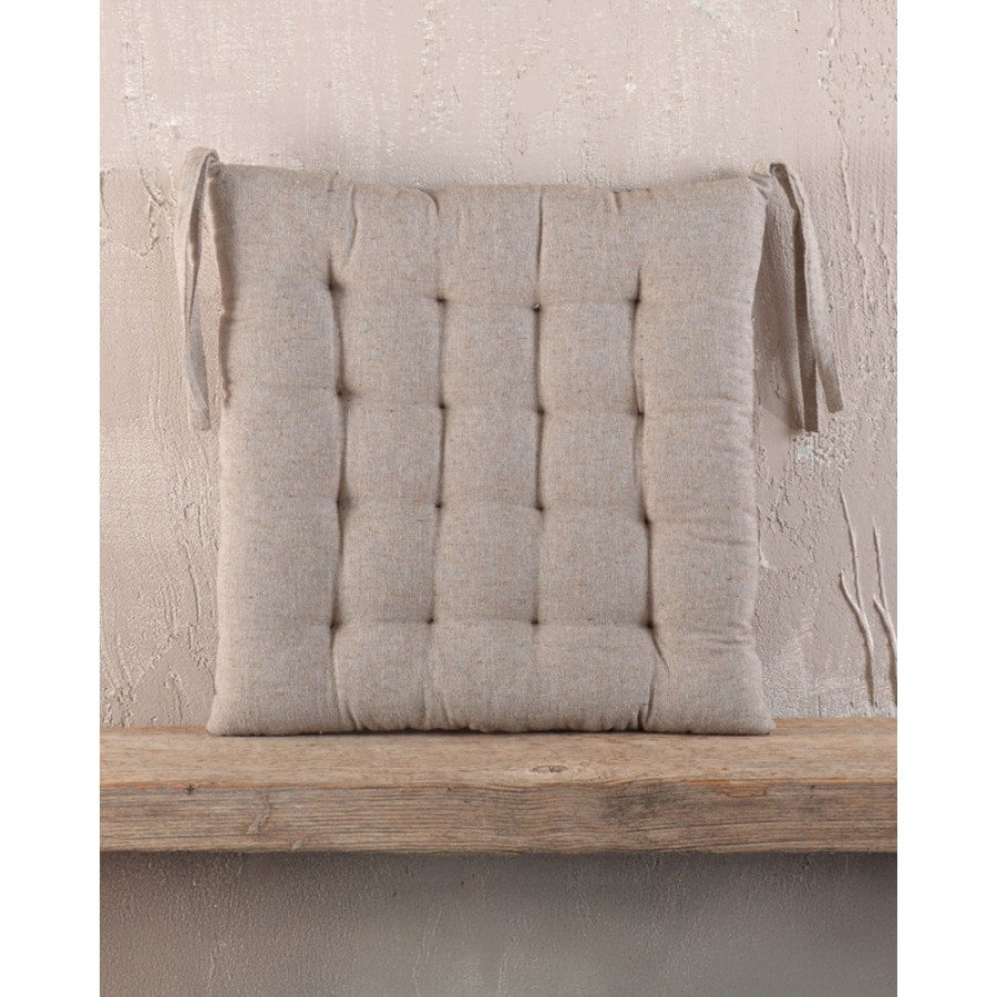 Μαξιλάρι για Καρέκλα Κουζίνας (40x40) Rythmos Trype Μπεζ