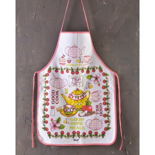 Ποδιά Κουζίνας Ολόσωμη (50x70) Αδιάβροχη Rythmos Goodday