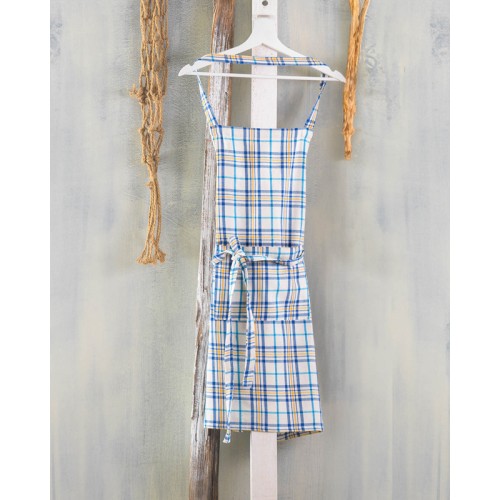 Ποδιά Ολόσωμη (60x85) Βαμβακερή Rythmos Provence Μπλε