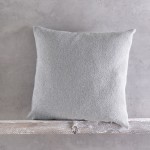 Διακοσμητική Θήκη (40x40) Ζακάρ για μαξιλάρια φιγούρας Rythmos Tusca γκρι