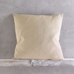 Διακοσμητική Θήκη (40x40) Ζακάρ για μαξιλάρια φιγούρας Rythmos Tusca μπεζ