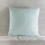 Διακοσμητική Θήκη (40x40) Ζακάρ για μαξιλάρια φιγούρας Rythmos Tusca βεραμάν