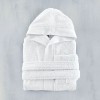 Μπουρνούζι Παιδικό με Κουκούλα (No 14-16) Rythmos Twist Λευκό