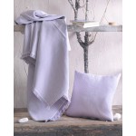 Ριχτάρι για Πολυθρόνα (160x180) Ζακάρ, Διπλής Όψεως Rythmos Utopia λιλά