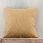 Διακοσμητική Θήκη (40x40) Ζακάρ για μαξιλάρια φιγούρας Rythmos Veracruz Ώχρα