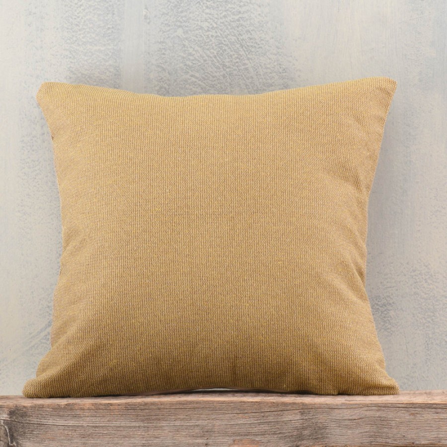 Διακοσμητική Θήκη (40x40) Ζακάρ για μαξιλάρια φιγούρας Rythmos Veracruz Ώχρα