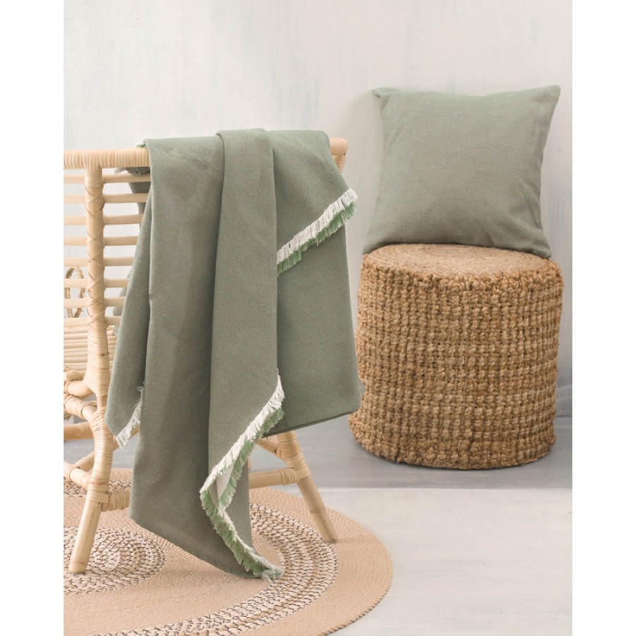 Ριχτάρι για Διθέσιο Καναπέ (180x240) Ζακάρ Rythmos Veracruz Χακί