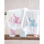 Σετ Πετσέτες 2 τεμαχίων Παιδικές (Χειρός | Λουτρού) Rythmos Arthur ροζ