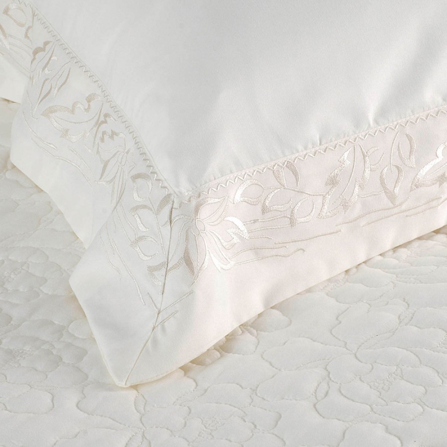 Σετ Κουβερλί 3 τεμ (235x250) Νυφικό Rythmos Wedding Erato Εκρού