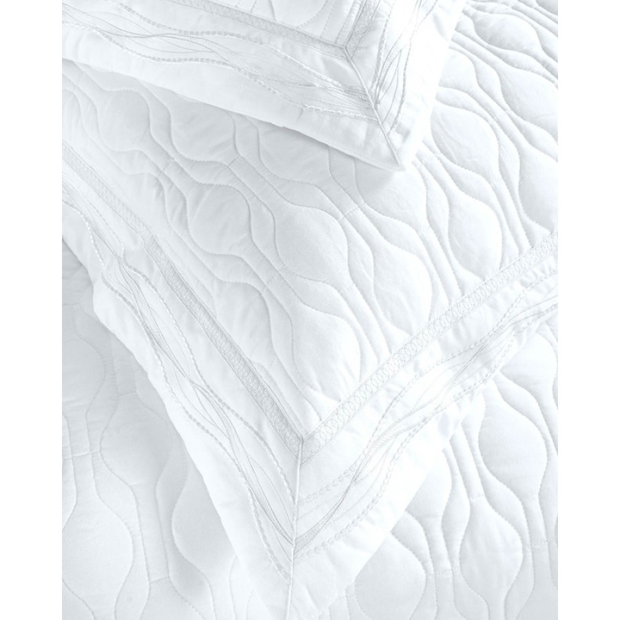 Σετ Κουβερλί 3 τεμ (235x250) Νυφικό Rythmos Wedding Erynn Λευκό