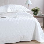 Σετ Κουβερλί 7 τεμ (235x250) Νυφικό Rythmos Wedding Erynn Λευκό