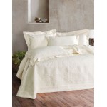 Σετ Κουβερλί 3 τεμ (235x250) Νυφικό Rythmos Wedding Irina Εκρού