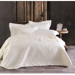 Σετ Κουβερλί 3 τεμ (235x250) Νυφικό Rythmos Wedding Klelia Εκρού