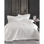 Σετ Κουβερλί 3 τεμ (235x250) Νυφικό Rythmos Wedding Klelia Λευκό