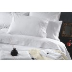 Σετ Σεντόνια 4 τεμ Yπέρδιπλα (230x260) Βαμβακερά Νυφικά Rythmos Wedding Helga Λευκό