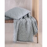 Ριχτάρι για Πολυθρόνα (160x180) Ζακάρ Σενίλ Rythmos Wonder Γκρι