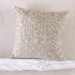 Διακοσμητική Θήκη (40x40) Ζακάρ για μαξιλάρια φιγούρας Rythmos Wonder Μπεζ