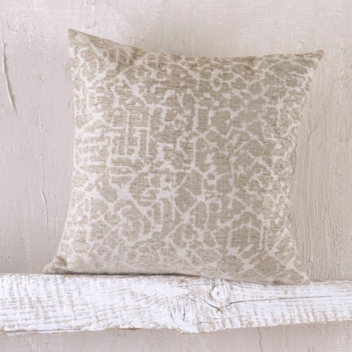 Διακοσμητική Θήκη (40x40) Ζακάρ για μαξιλάρια φιγούρας Rythmos Wonder Μπεζ