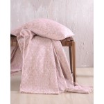 Ριχτάρι για Πολυθρόνα (160x180) Ζακάρ Σενίλ Rythmos Wonder Ρoζ