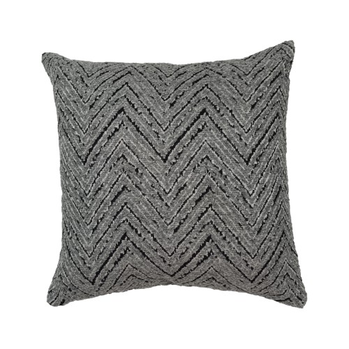 Διακοσμητική Μαξιλαροθήκη Φιγούρας (45x45) Σενίλ Ζακάρ Newhome 110500 γκρι