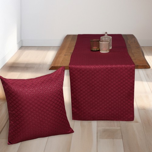 Τραβέρσα (40x170) Σατέν Ζακάρ Newhome 600900 μπορντό