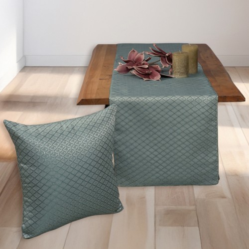 Τραβέρσα (40x170) Σατέν Ζακάρ Newhome 600900 πετρόλ