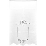 Παραδοσιακή κουρτίνα κοφτή (40x90) Newhome Skiros 1260