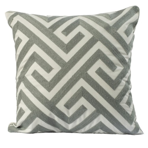 Διακοσμητική Μαξιλαροθήκη Φιγούρας (45x45) Αλυσιδοβελονιά Newhome 120208