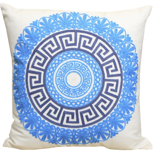 Διακοσμητική Μαξιλαροθήκη Φιγούρας (45x45) Αλυσιδοβελονιά Newhome 120245