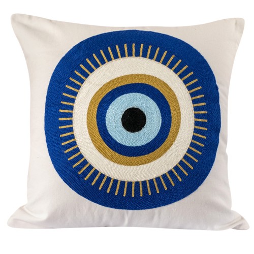 Διακοσμητική Μαξιλαροθήκη Φιγούρας (45x45) Αλυσιδοβελονιά Newhome 120291