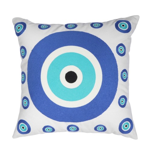 Διακοσμητική Μαξιλαροθήκη Φιγούρας (45x45) Αλυσιδοβελονιά Newhome 120295