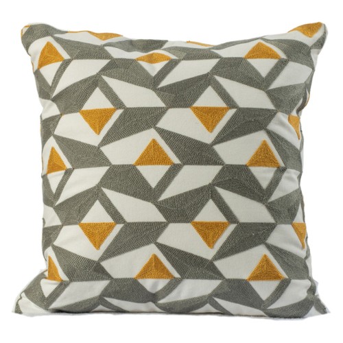 Διακοσμητική Μαξιλαροθήκη Φιγούρας (45x45) Αλυσιδοβελονιά Newhome 120534