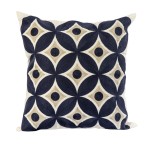 Διακοσμητική Μαξιλαροθήκη Φιγούρας (45x45) Αλυσιδοβελονιά Newhome 120657