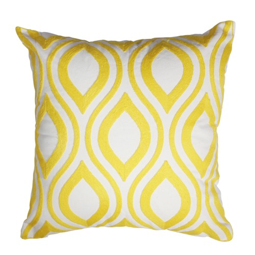 Διακοσμητική Μαξιλαροθήκη Φιγούρας (45x45) Αλυσιδοβελονιά Newhome 120726