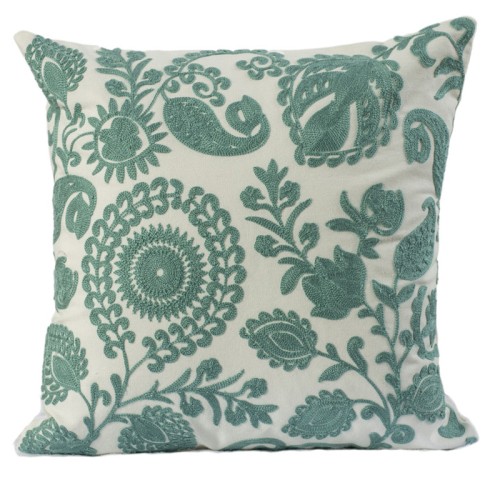 Διακοσμητική Μαξιλαροθήκη Φιγούρας (45x45) Αλυσιδοβελονιά Newhome 120757