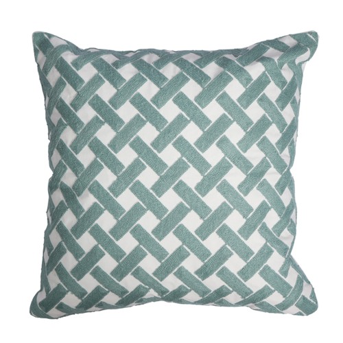 Διακοσμητική Μαξιλαροθήκη Φιγούρας (45x45) Αλυσιδοβελονιά Newhome 120763