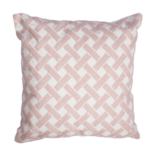 Διακοσμητική Μαξιλαροθήκη Φιγούρας (45x45) Αλυσιδοβελονιά Newhome 120765