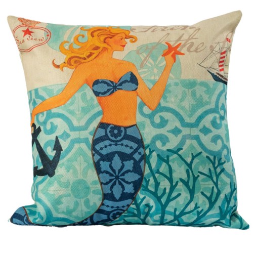 Διακοσμητική Μαξιλαροθήκη Φιγούρας (45x45) Newhome 122607