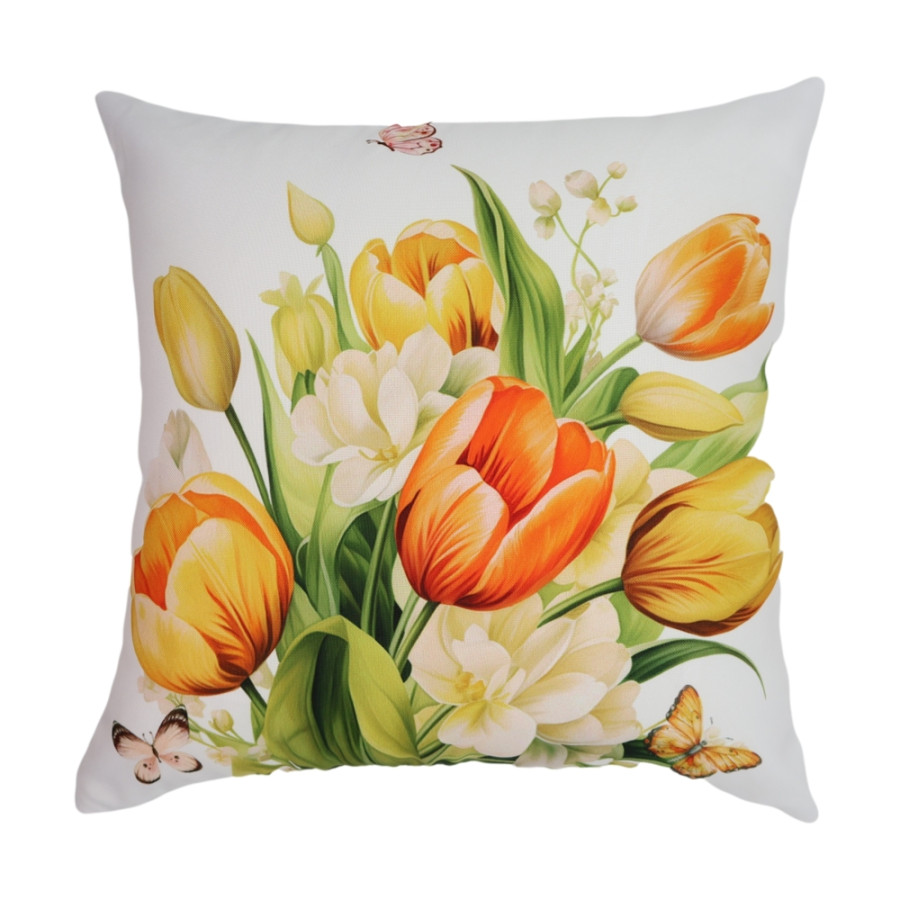 Διακοσμητική Μαξιλαροθήκη Φιγούρας (45x45) Τυπωτή Newhome 49241